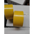 Ruban d&#39;enveloppe de tuyaux anti-corrosion blanc / jaune en polyéthylène / jaune